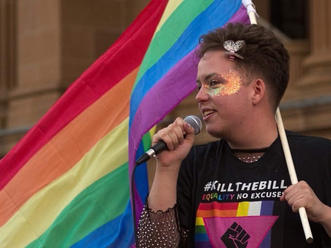 Drag Story Time, Johnny Valkyrie; Trans Inclusion Policy for Tech Companies, Joan Westenberg; Religious Discrimination Politics, Rodney Croome