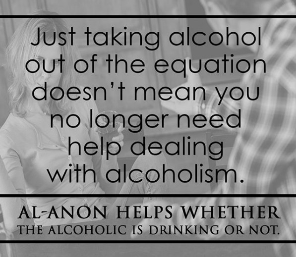 Al-Anon is for Adult Children of Alcoholics