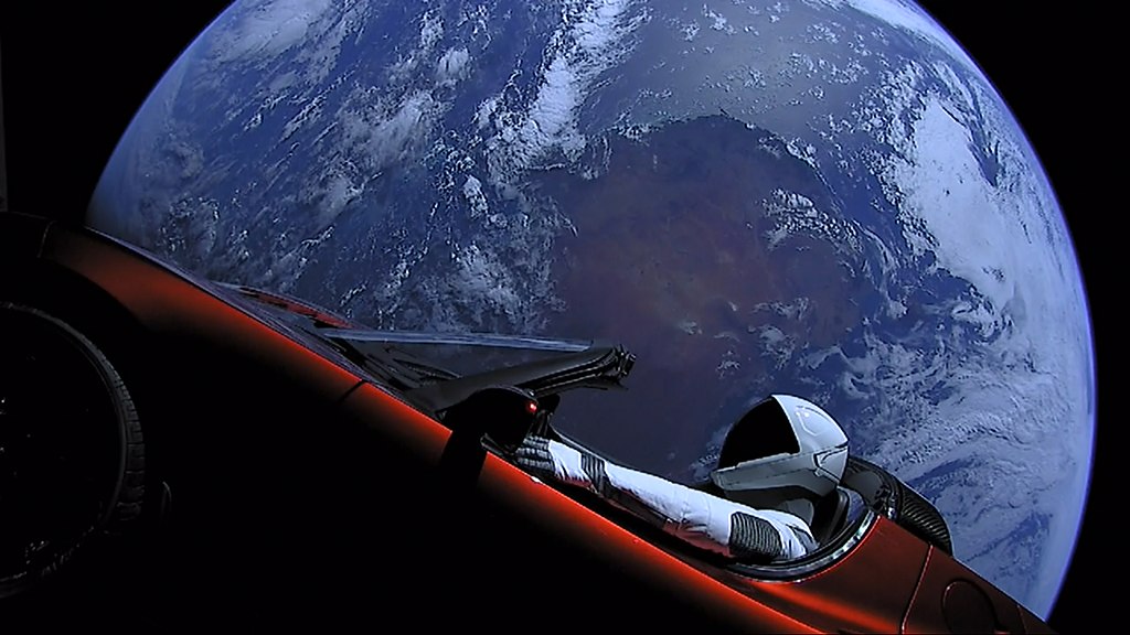 Do we pick on Elon Musk too much? He did launch a car into space just for the fun of it, although to be fair it's unlikely to cause much risk (Photo by SpaceX, CC0, via Wikimedia Commons)