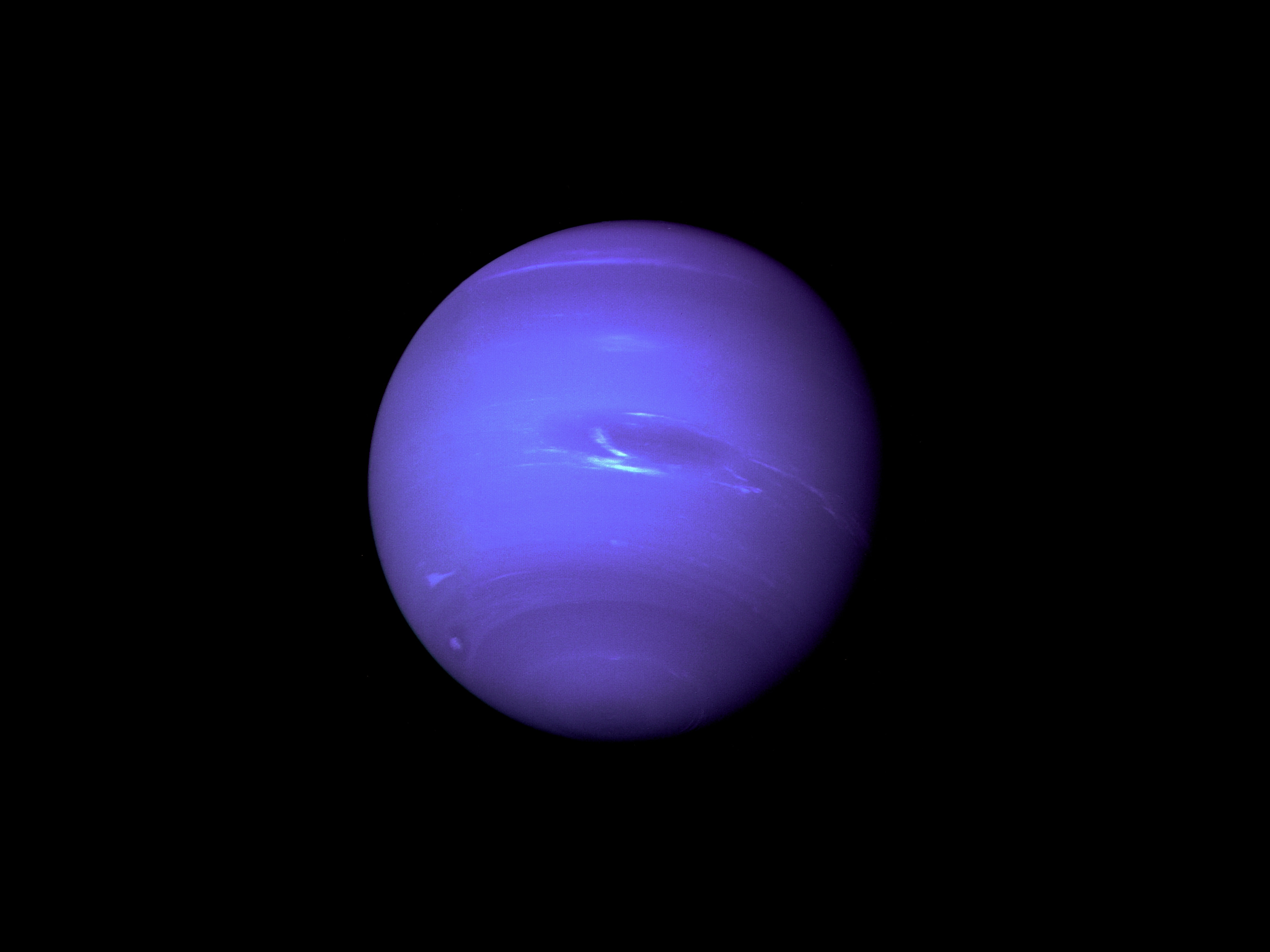 Neptune in space