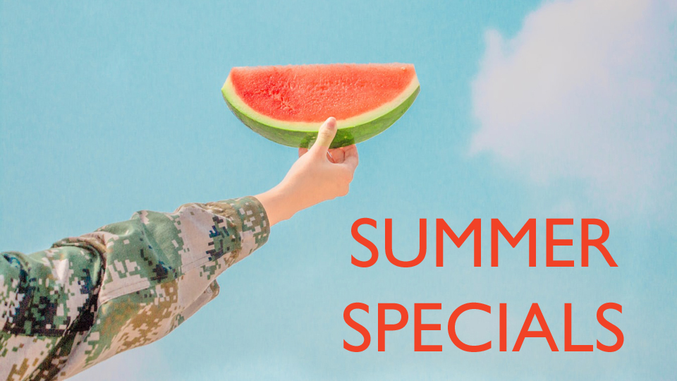 Summer specials 2019-2020