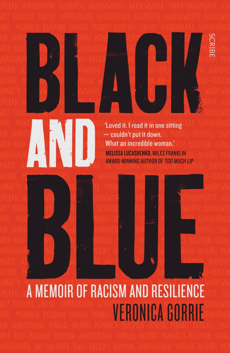 "Black and Blue," debut book by Veronica Gorrie