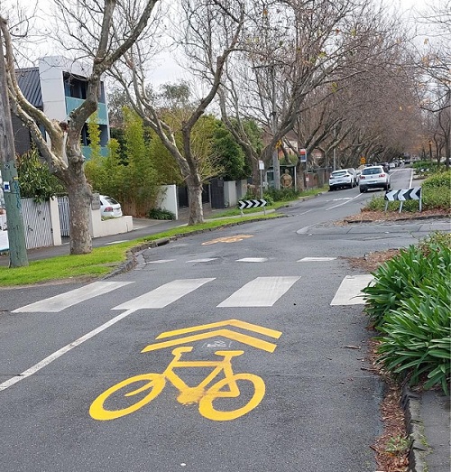 Bridge Street, Port Melbourne. Image credit: Port Phillip BUG