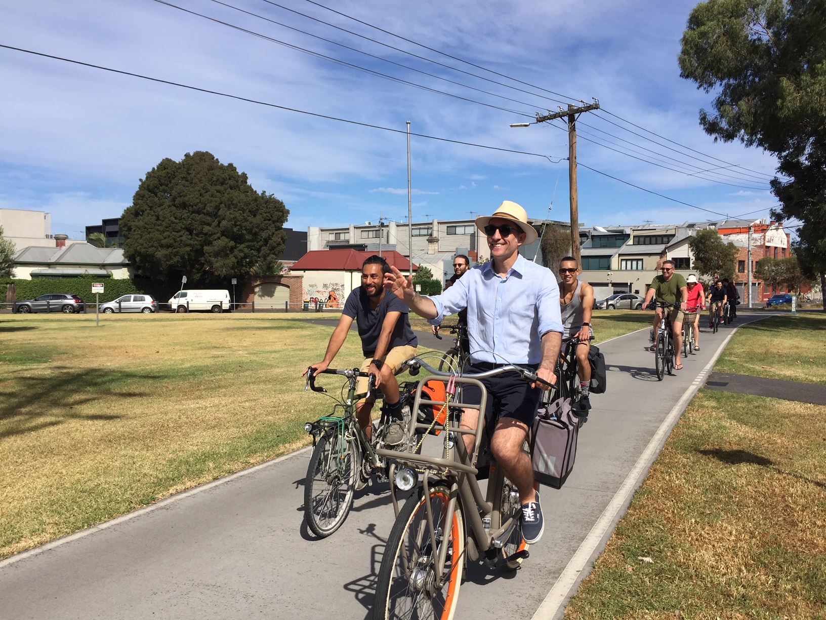  National Freestyle Cyclists 'Stop Fining Healthy Transport' ride