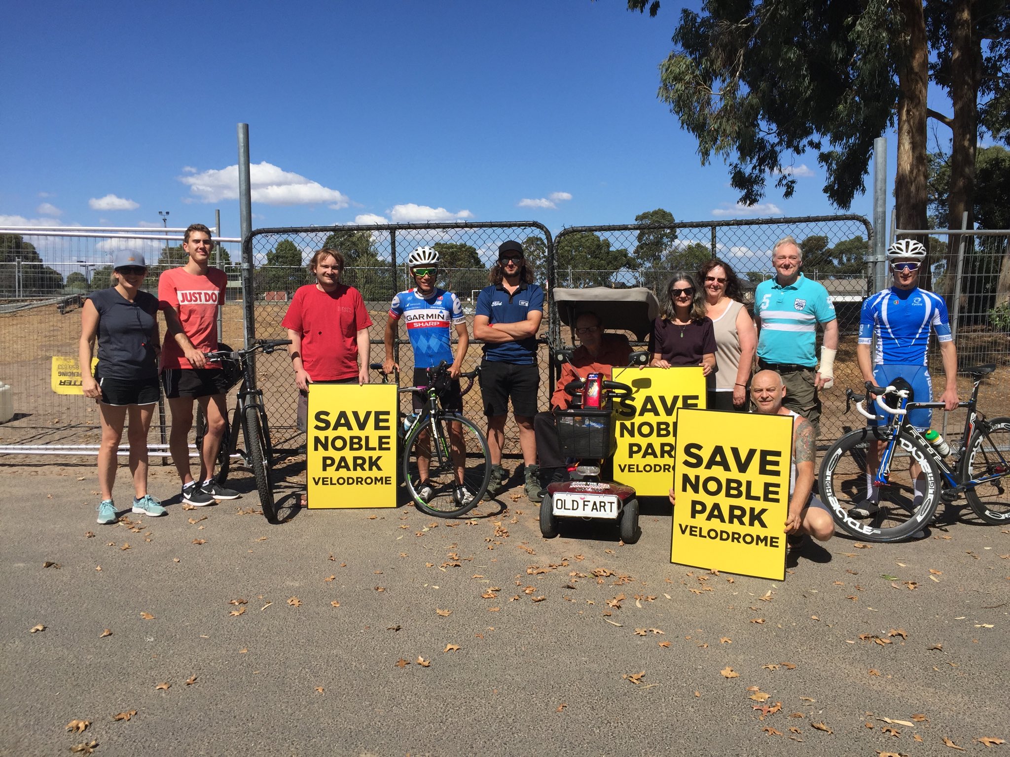 Noble Park residents against Maurice Kirby Velodrome demolition 