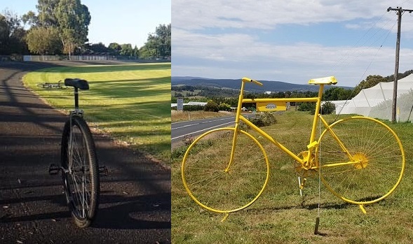 100km unicycle challenge + Tumut Batlow Rail Trail Project