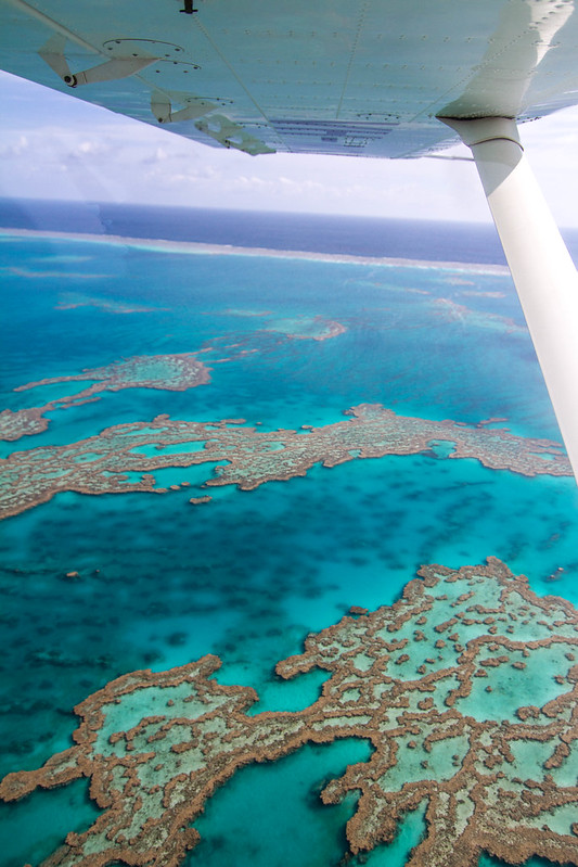 Great Barrier Reef from the air