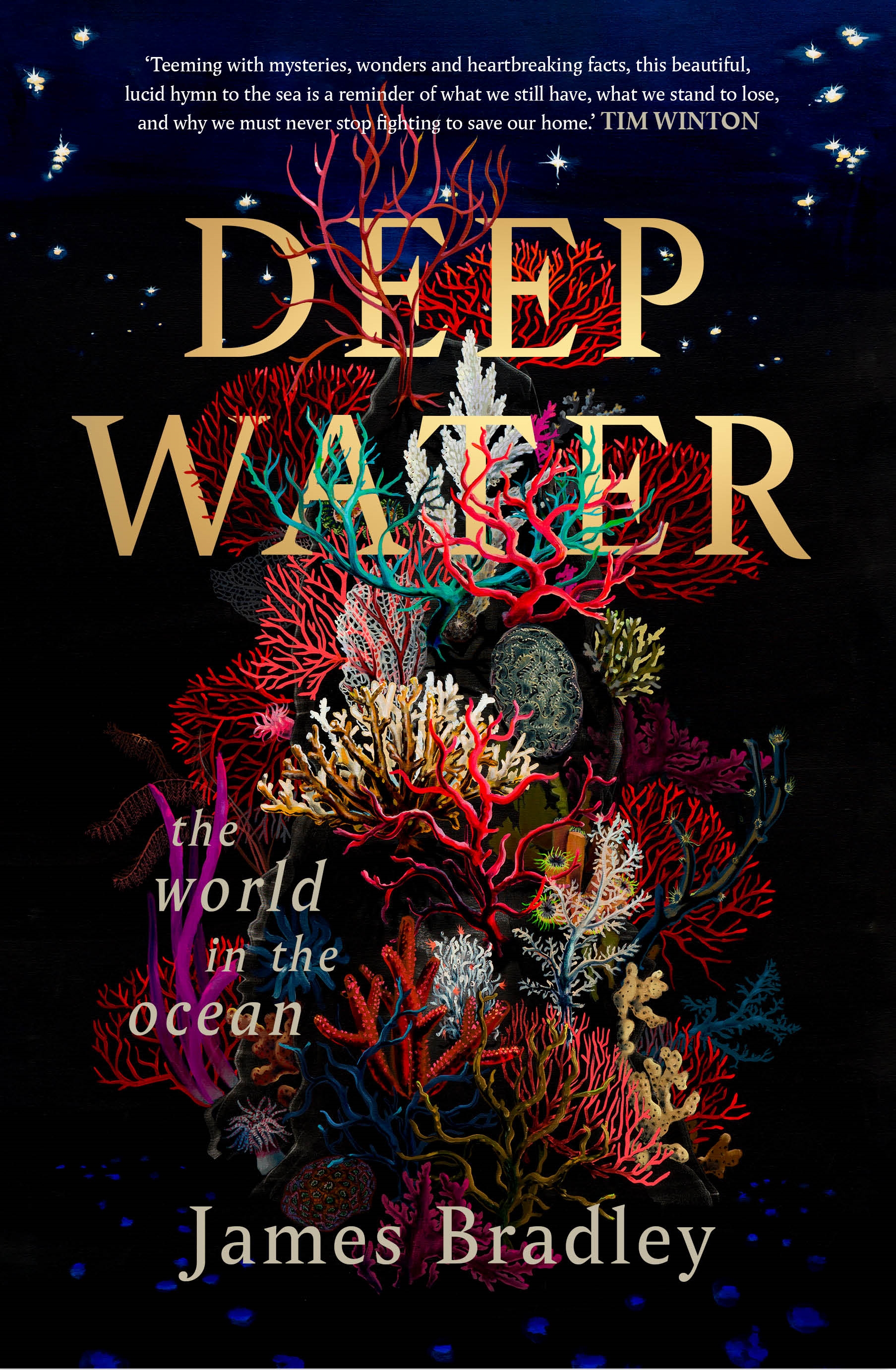 Cover of book, Deep Water by James Bradley