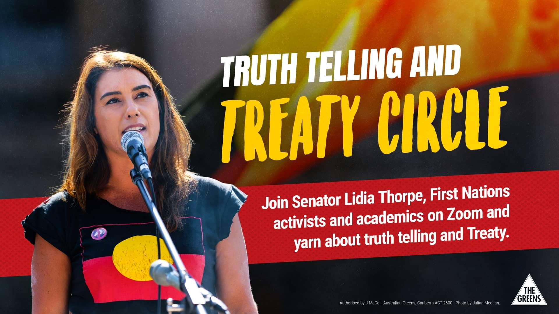 Poster for Truth Telling and Treaty Circle event