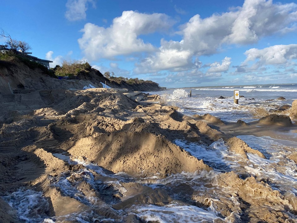 coastal erosion