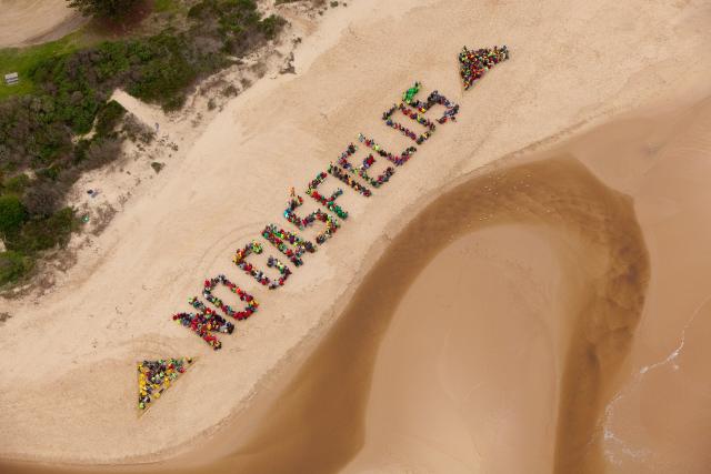 No Gasfields human sign in Seaspray