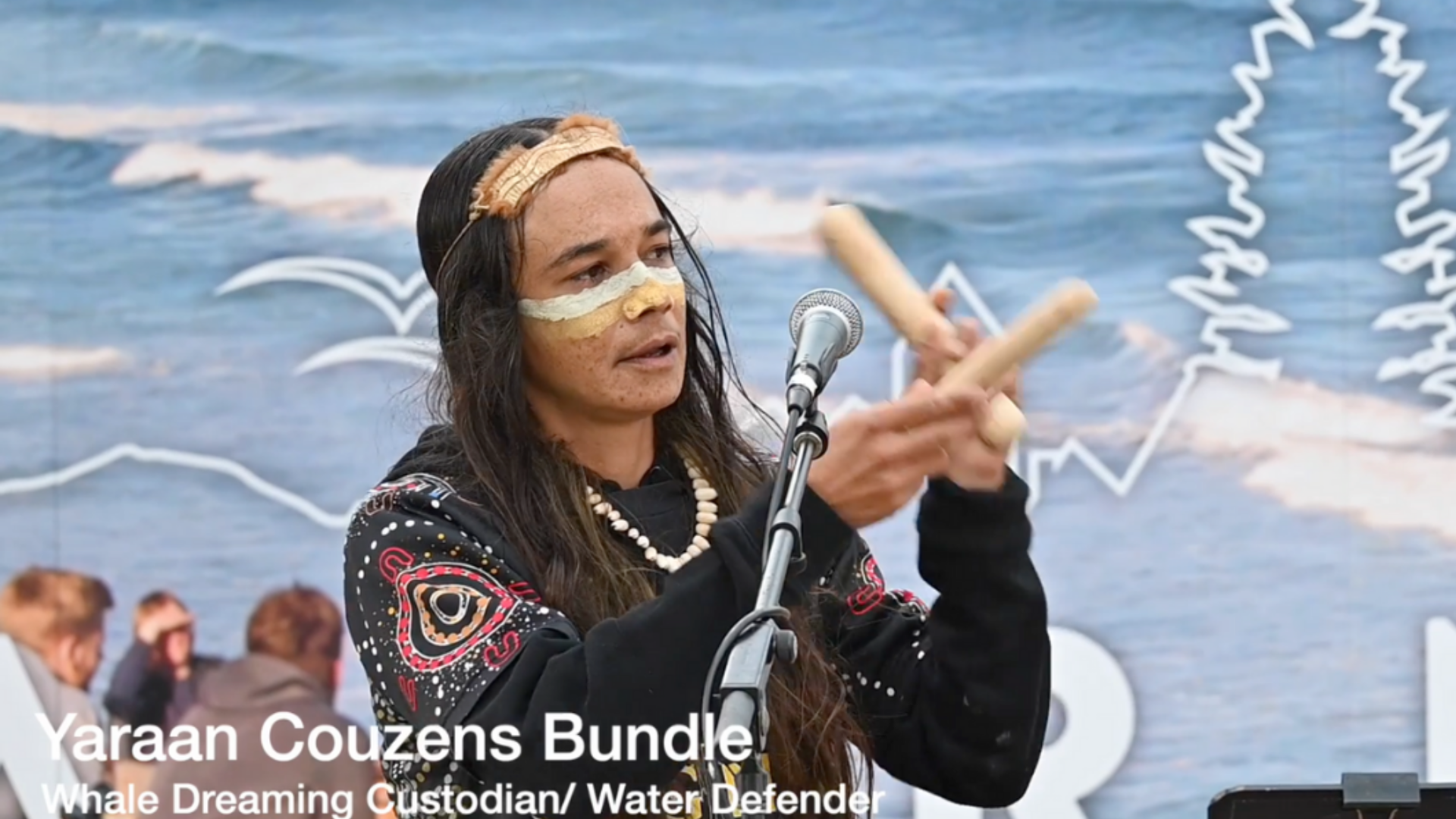 Yaraan Couzens Bundle, spokeperson for the Southern Ocean Protection Embassy Collective