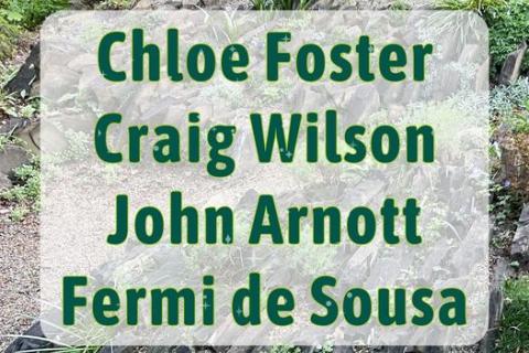 Chloe Foster joined by Craig Wilson, John Arnott and Fermi de Sousa