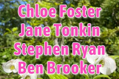 20 October, Chloe Foster joined by Jane Tonkin, Stephen Ryan and Ben Brooker