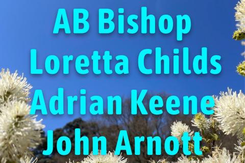 6 October, AB Bishop joined by Loretta Childs, Adrian Keene and John Arnott