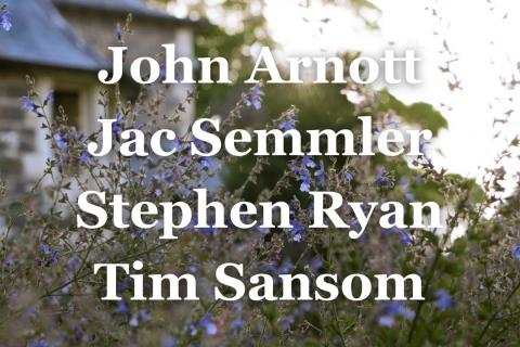 9 February, John Arnott joined by Jac Semmler, Stephen Ryan and Tim Sansom