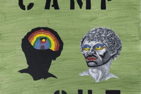 Greens' Candidate Adam Pulford; Ngarigo queer artist Peter Waples Crowe