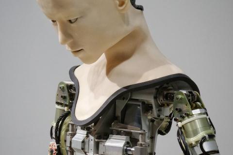 Human faced robot