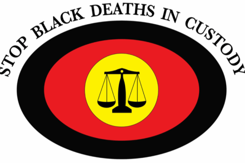 Image of ISJA logo stop black deaths in custody 