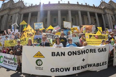 Ban onshore gas