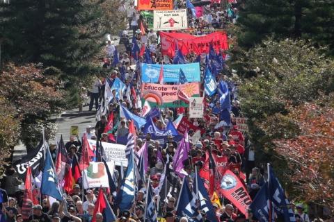 May Day South Coast Port Kembla Peace Jobs