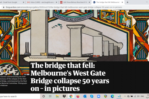 Westgate Bridge Memorial 50 years