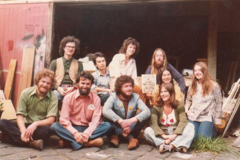 Friends of the Earth members in the 70's