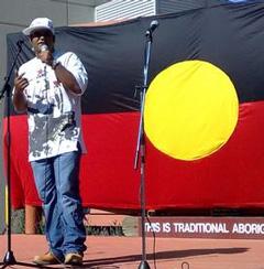 Indigenous MC and Community broadcaster, Johnny Mac