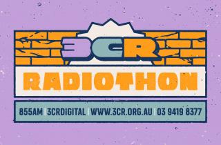 3CR Radiothon 2022 - artwork by Annie Walter 