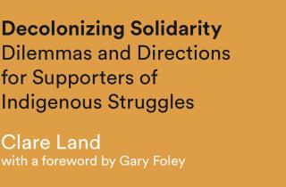 Decolonizing Solidarity Book Now Available at 3CR