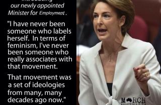 Minister for Employment, Michaelia Cash