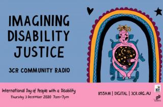 Imagining Disability Day poster 2020 - Ruby Allegra