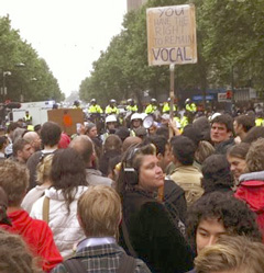 Occupy Melbourne protest 2011