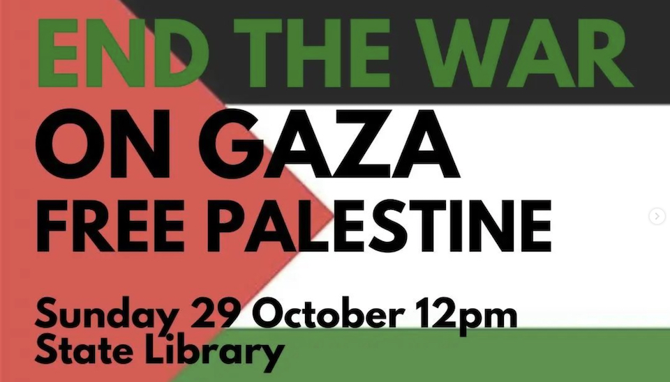 Free Palestine rally | Sun 29 Oct