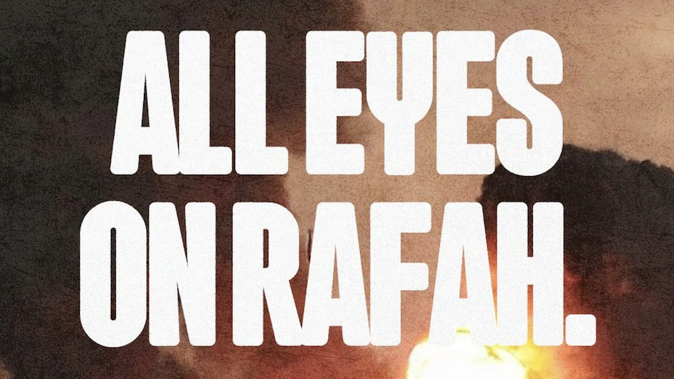 Image credit: 'All Eyes Rafah' | instagram.com/freepalestineprinting