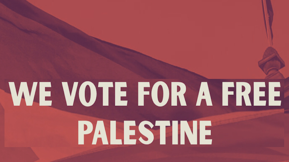 Image credit: wevoteforpalestine.net