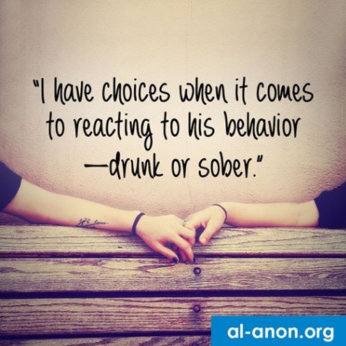 I can choose my behaviour.