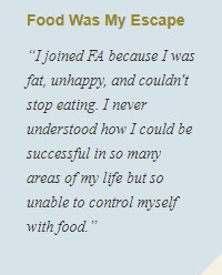 Food Addicts in Recovery Anonymous - Quote