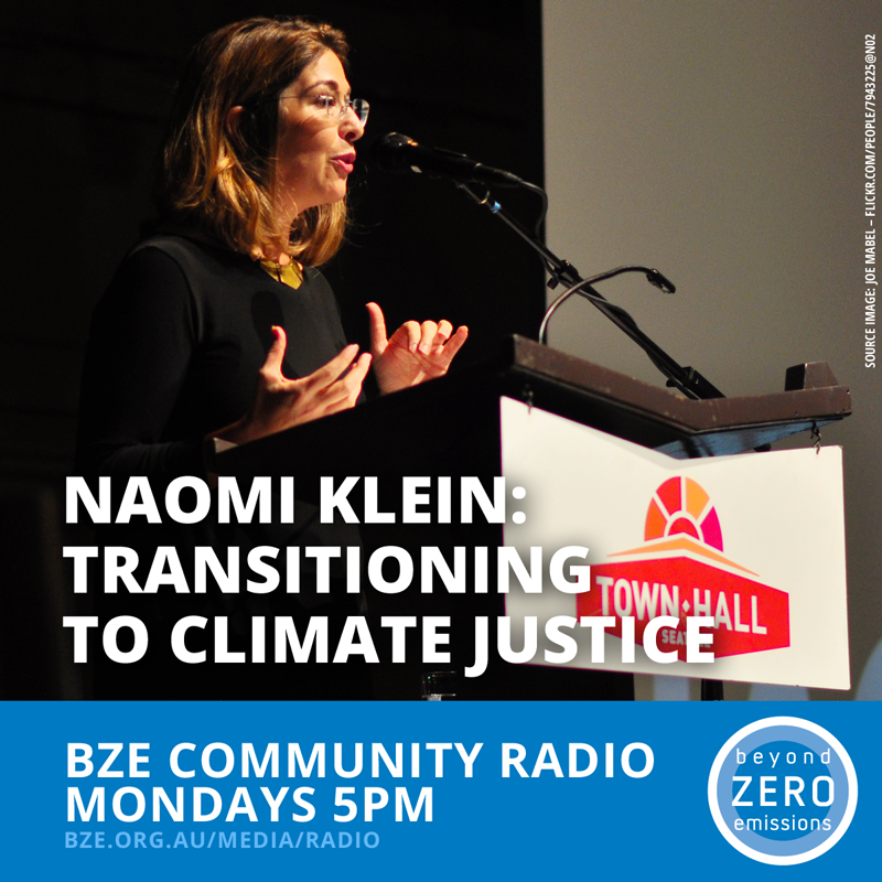 Naomi Klein in Seattle