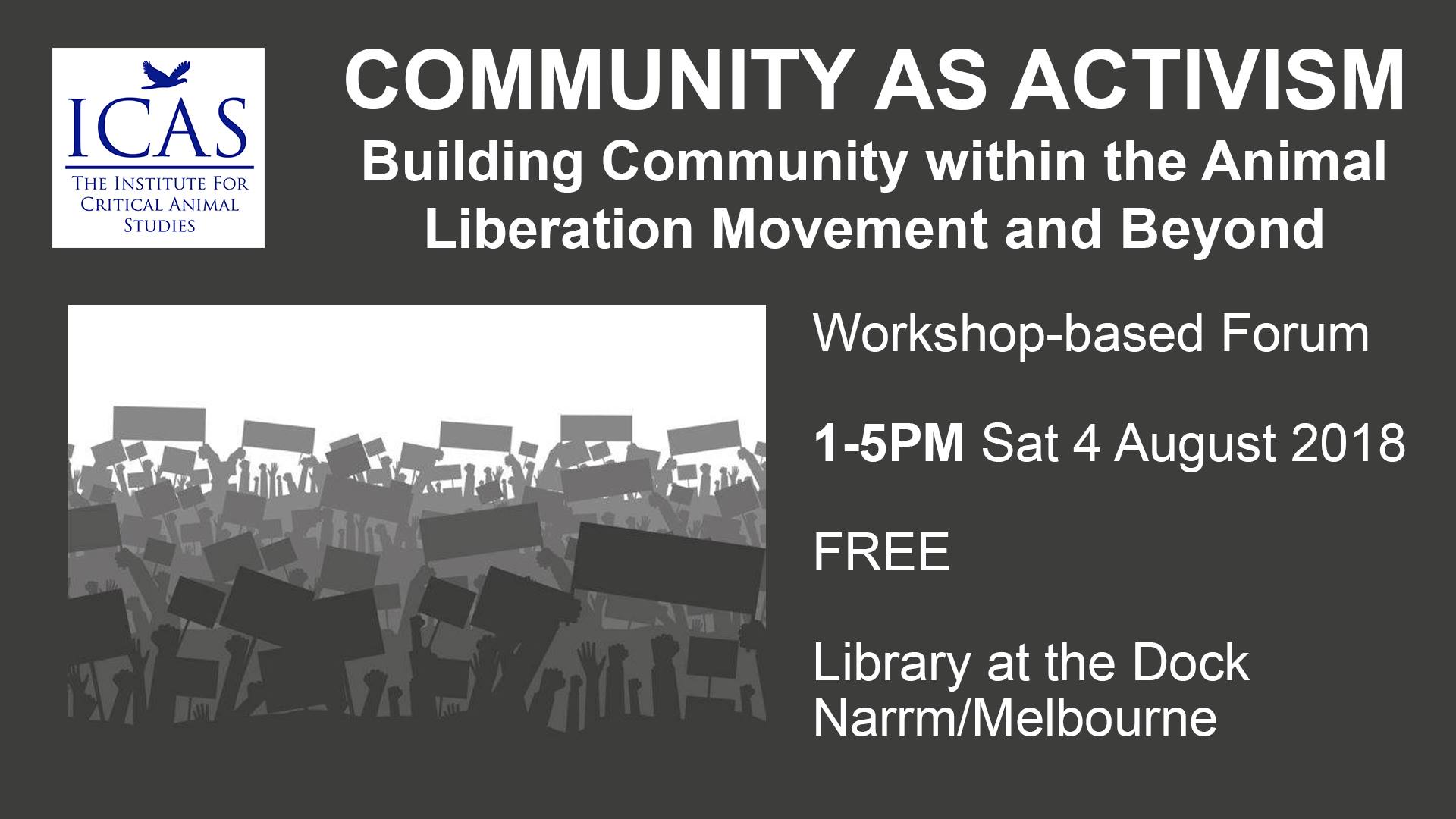 community as activism