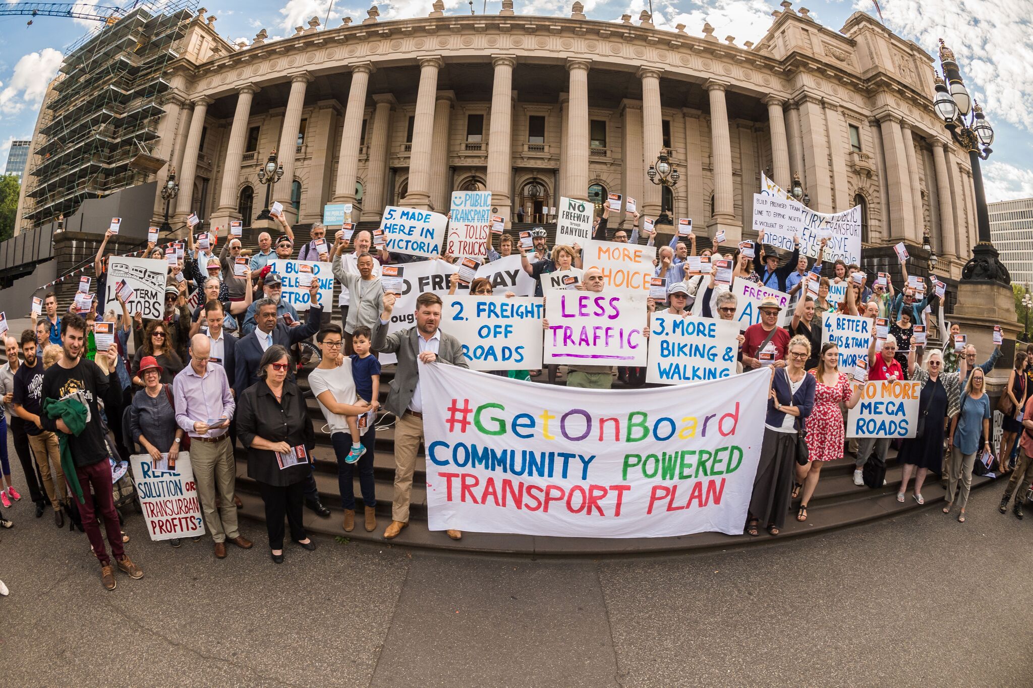 Time to get out on the streets for our vision for Victoria - rally for Sustainable Cities