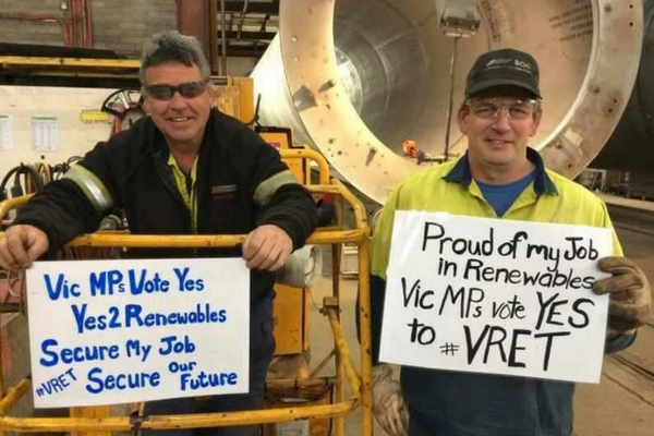 VRET means jobs