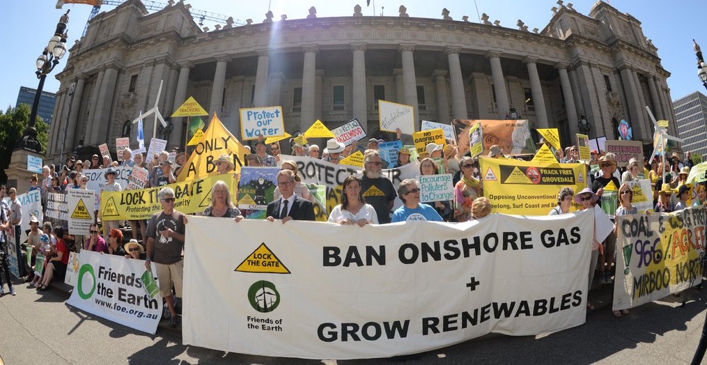 Ban onshore gas