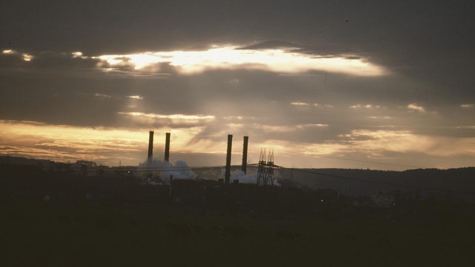 'Melbourne Sunset' Copyright Rennie Ellis.