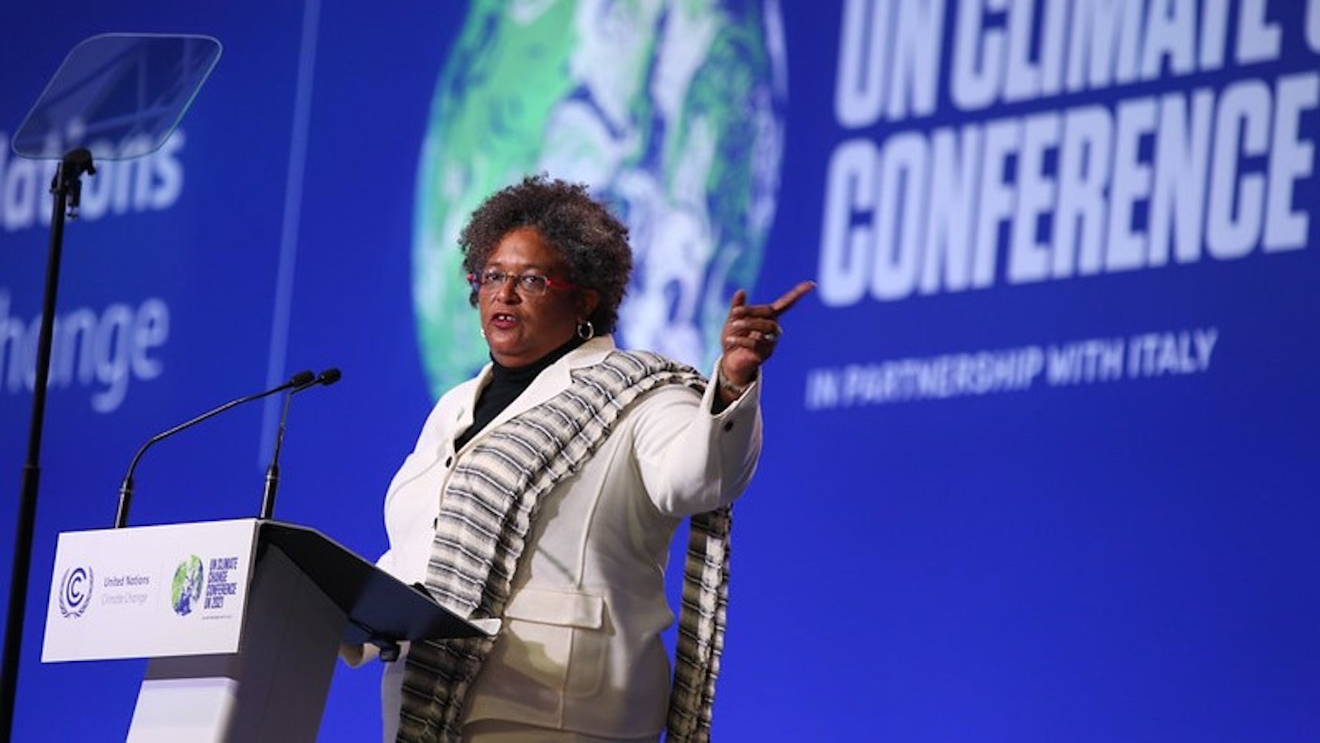 Barbados Prime Minister Mia Mottley