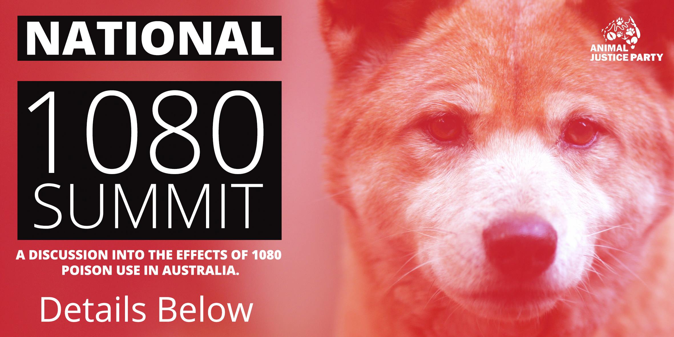 The National 1080 Summit was held in Melbourne, August 2018