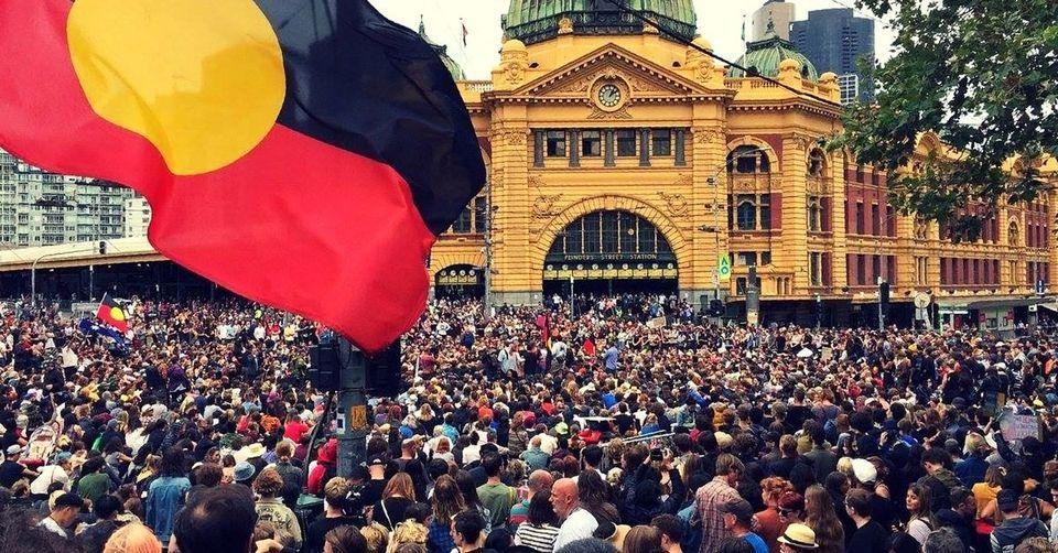 Invasion Day rally Melbourne