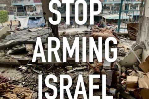 Image credit: ‘Stop Arming Israel’ | Mosab Abu Toha