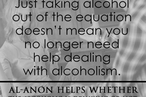 Dealing with alcoholism