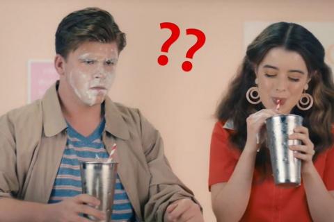 Milkshake consent video. Image: Pedestrian TV